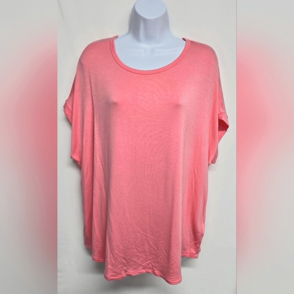 Buffalo David Bitton L Super Soft Lightweight French Terry Short Sleeve Top
